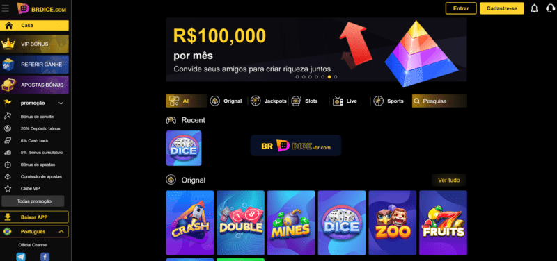 Jogos de apostas online